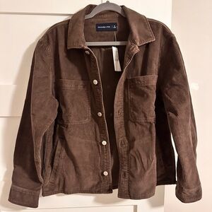 Abercrombie & Fitch Men’s Corduroy Shirt Jacket